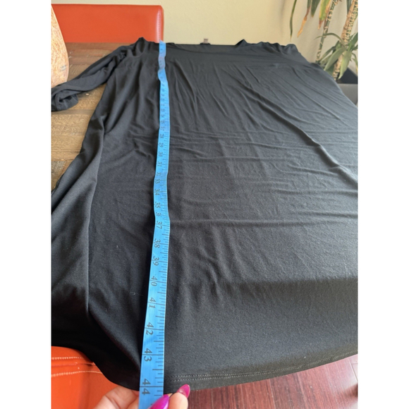 Pure J Jill Black Dress Long Sleeve Pullover Easy Minimalist Style - Picture 8 of 8